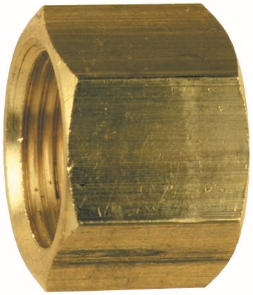 Other view of NUT STANDARD COMPRESSION BRASS #2 1/2"T