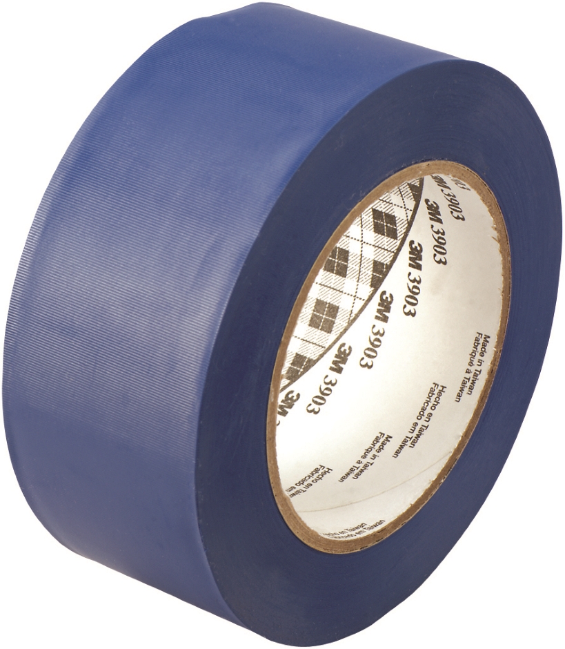 Other view of Duct Tape - Embossed Vinyl - Blue - 50.8 mm x 45.7 m - 3903 - 3M™