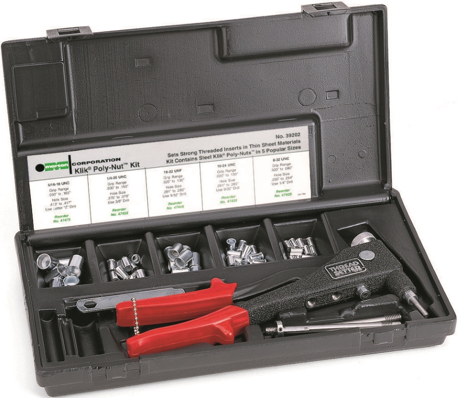 Other view of M39300 Imperial Rivet Nut Tool with Nut Threaded Insert Kit - Manual - M39315 - Marson