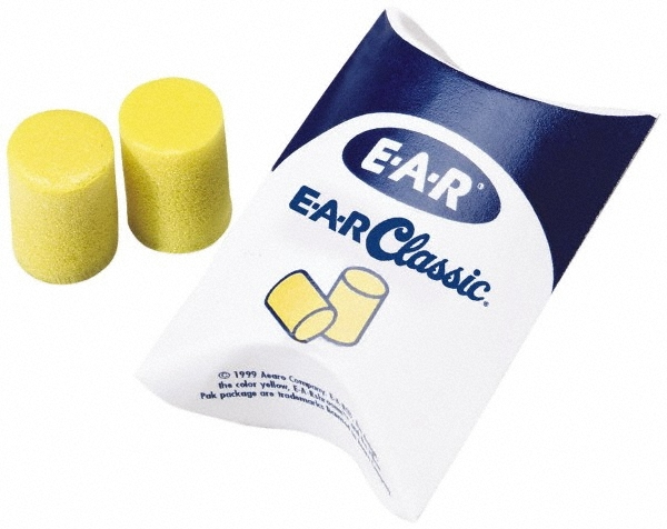 Other view of Disposable Detectable Earplug - Uncorded - Barrel - Polymer Foam - Yellow - 33 dB - 3M