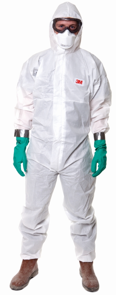 Other view of COVERALL DISPOSABLE 3M 4515 WHT SMS XXL