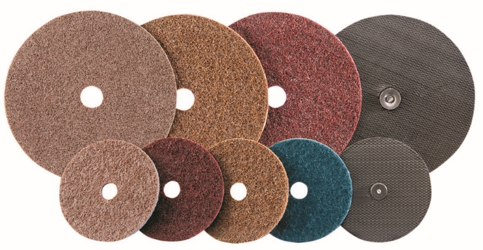 Other view of Surface Conditioning Disc - Centre-Pin - Aluminium Oxide - 100 x 16 mm - Coarse - Brown - Hook & Loop - Scotch-Brite™ - 3M