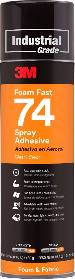 Other view of 3M™ AS019461172 - #74 Foam Fast Spray Adhesive - 480gram