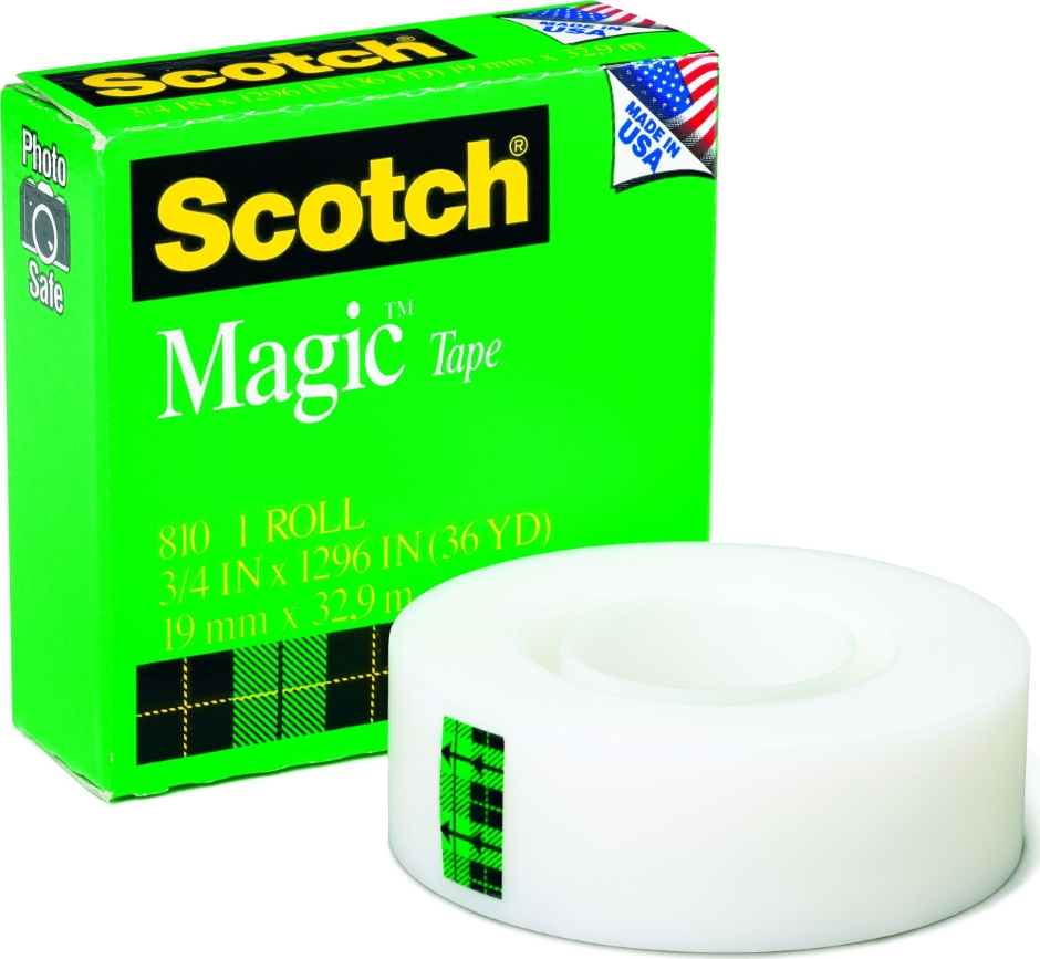 Other view of Transparent Tape - Clear - 33 m x 19 mm - Magic 810 Series - 3M0285270 - Scotch - 3M - (1/Pack)