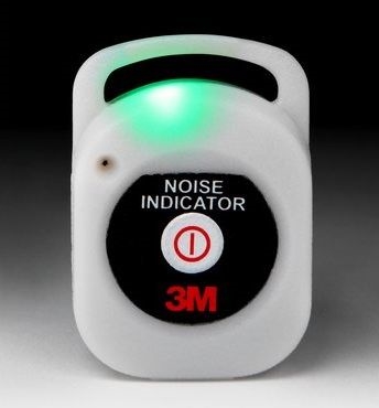 Other view of Noise Indicator - 200 hr Battery - Rechargeable (Lithium-Polymer) - Badge Clip - NI-100 - 3M