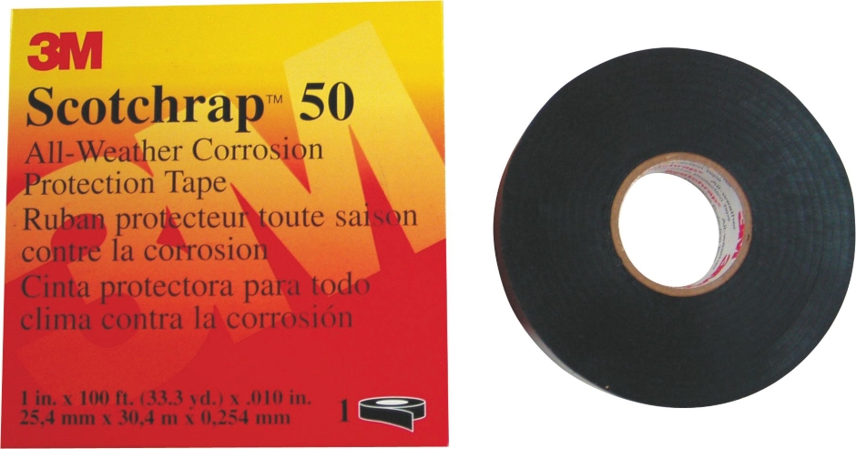 Other view of Corrosion Protection Tape - PVC - Black - 100 ft x 4" - Scotchrap™ 50 - 3M