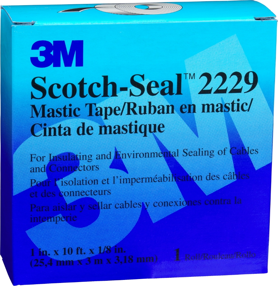 Other view of Mastic Tape - Mastic - Black - 10 ft x 3.75" - Scotch-Seal™ - 3M