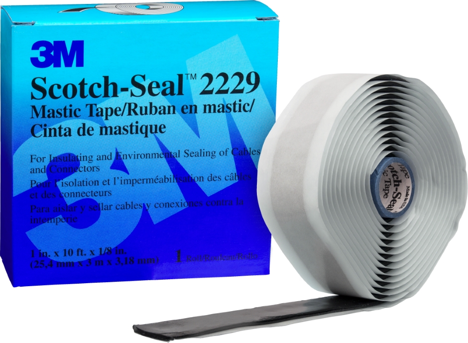 Other view of Mastic Tape - Mastic - Black - 10 ft x 3.75" - Scotch-Seal™ - 3M