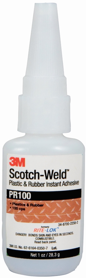 Other view of Scotch-Weld™ Plastic and Rubber Instant Adhesive - 20 g Tube - PR100 - 3M