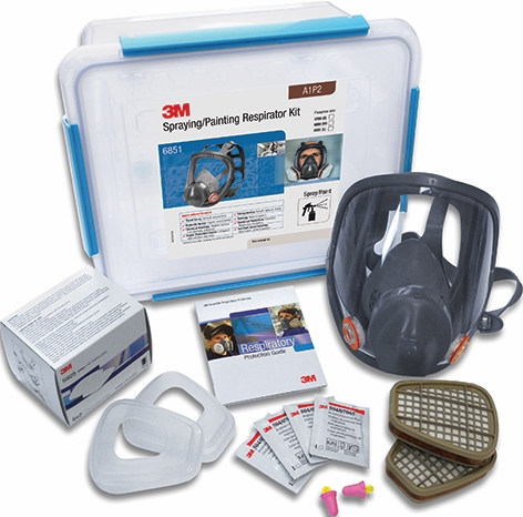 Other view of Respirator Kit - Spray/Painting - Large - Class A1P2 - 6851 - A1P2 L - AT010614181 - 3M