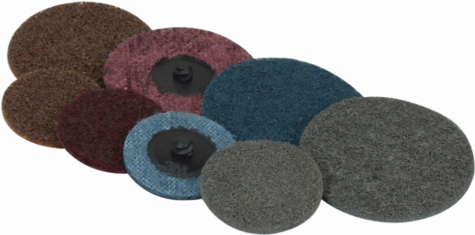 Other view of Surface Conditioning Disc - Roloc™ TR - Silicon Carbide - 50 mm - S Super Fine - Grey - Scotch-Brite™ - 3M