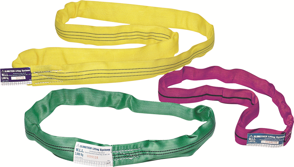 Other view of Bullivants Round Sling - Synthetic - Polyester - Green - 2t x 3m