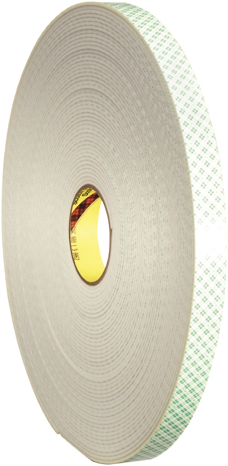 Other view of Double Sided Foam Tape - Double Coated - Off-White - Polyurethane Foam - 3M™ High Temperature Acrylic 100 - 24 mm x 16.4 m - 4004 - Scotch® - 3M™ - 3/Pack