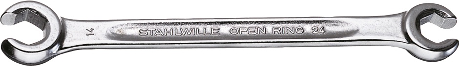 Other view of Flare Nut Spanner - Double Open End - Imperial - 3/8" x 7/16" - Chrome Alloy Steel - 706564 - Stahlwille