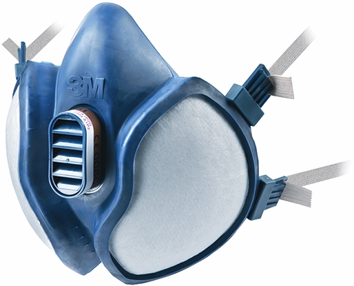 Other view of Half Face Respirator - Maintenance Free - Standard - Class A1B1E1P2 - 4277 - GT500075814 - 3M