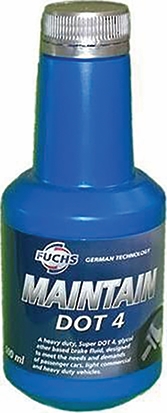 Other view of Maintain Dot 4 Brake Fluid - Super High-Performance - 500 ml Bottle - Fuchs