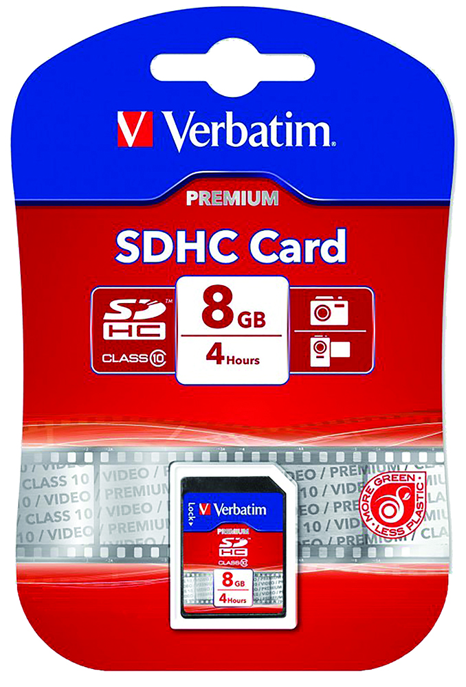 Other view of VERBATIM - SDHC (CLASS 10) - 8GB - 43961