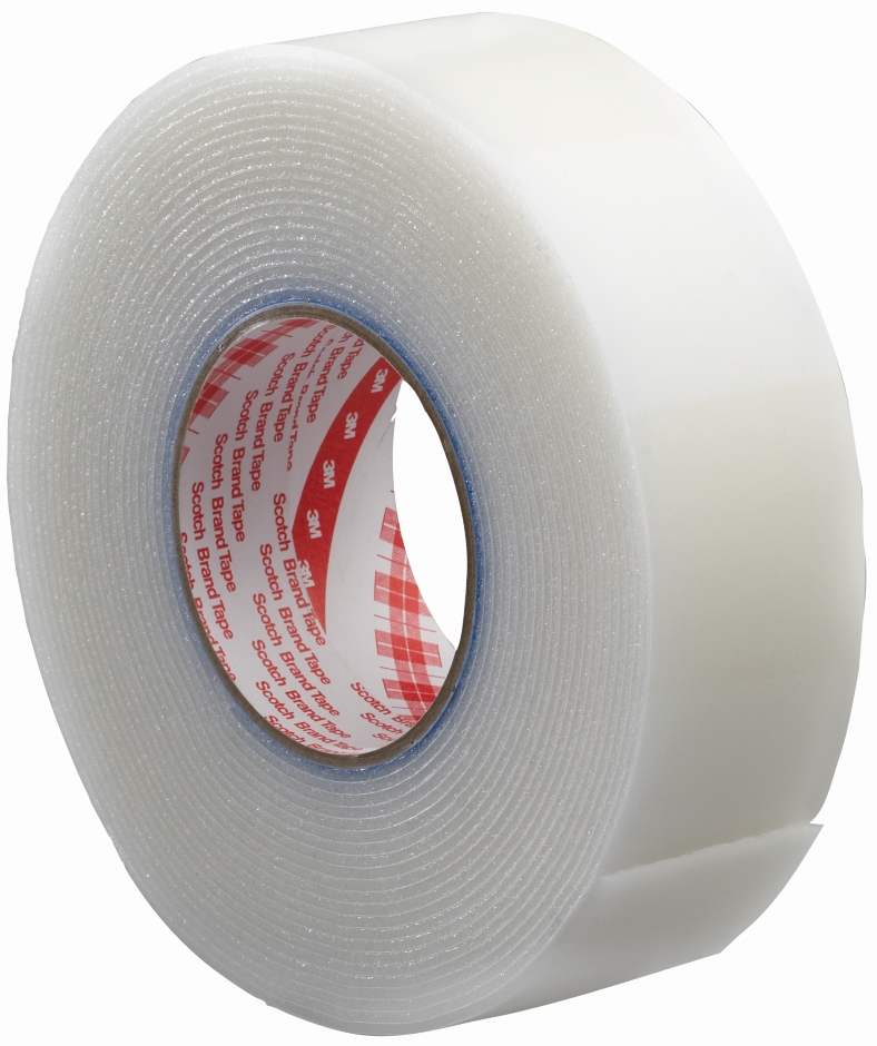 Other view of Extreme Sealing Tape Roll - Single Coated - Ionomer Film - Acrylic - Translucent - 25.4 mm x 16.5 m - 4412N - 3M™