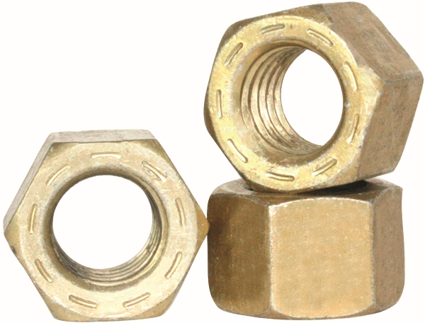 Other view of Hex Nut - High-Tensile - Grade L9 - Steel - Zinc Yellow Plated - UNC - 1-1/2-6 - 444116 - Brighton Best