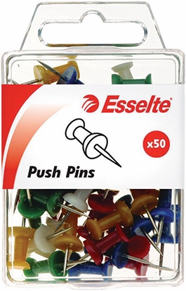 Other view of Map Pins - Assorted - 17 x 4 mm - 45108 - Esselte - (200/Pack)