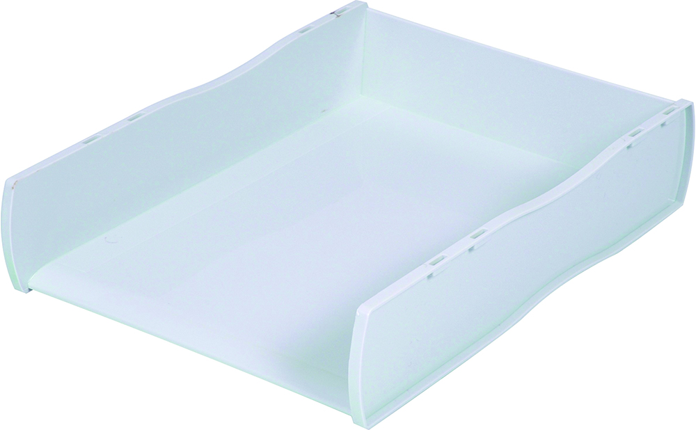 Other view of ESSELTE - DOCUMENT TRAY STACKABLE - DOVE GRY - 46797