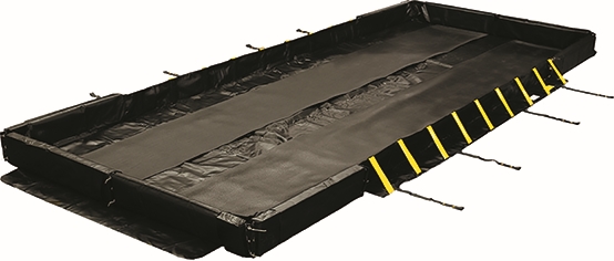 Other view of Stinger Berm - Snap Foam - Hydrocarbon - Black - 10.97 m x 3.66 m x 30 cm - E4836-BK-SF - Enpac