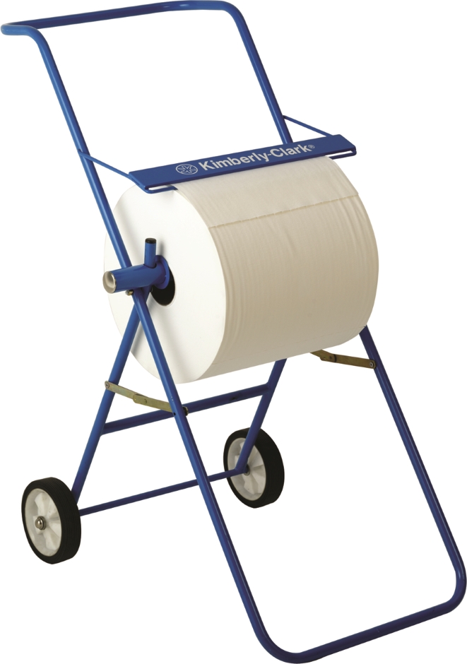 Other view of Mobile Jumbo Roll Dispenser - Blue - 933 x 460 x 695 mm - 1/Pack - X80 - Kimberly Clark