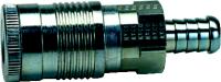 Other view of RYCO Industrial Automatic Coupling - Steel - Rycote CRVL Free - Hose X Barbed - Silver - 1/2" - 300 - 341