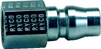 Other view of Jamec Pem Ryco Pem Super-Hi-Flow Coupling Nipple - Steel - Rycote CRVL Free - Female BSPP - Silver - 1/4" - 400 - 420PF