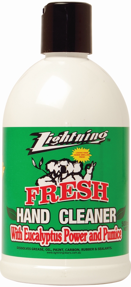 Other view of Fresh Hand Cleaner - Opaque White - 500 ml - Flip Top Squeeze Pack - 820C - Lightning