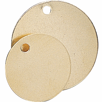 Other view of TAG BRASS ROUND 38MM BLANK 23210