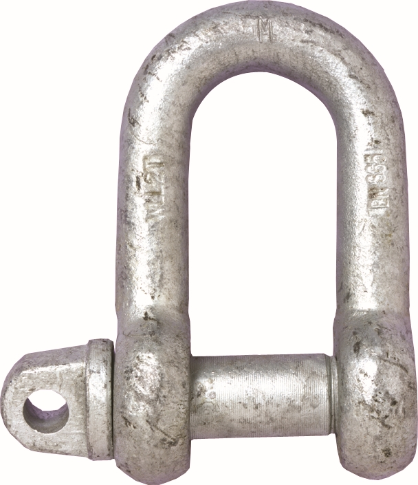 Other view of Bullivants Grade M Screw Pin Dee Shackle - Galvanised - 6t