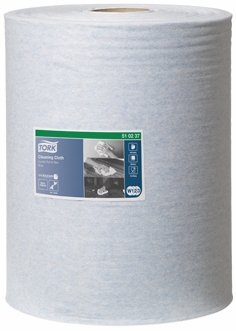 Other view of Cleaning Cloths Combi Roll - W1/W2/W3 - Blue - 38 x 32cm - 510237 - Tork