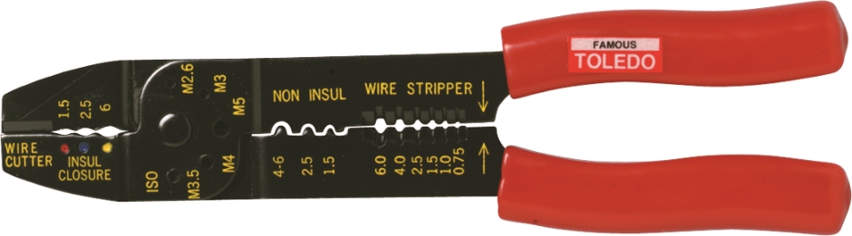 Other view of Crimping Cutting & Stripping Plier - High Leverage - 240 mm - CT2010 - Toledo