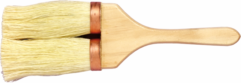 Other view of Acid Brush - 2-Knot - 6 oz - Tampico Fibre - Wooden Handle - 2006 - Oldfields