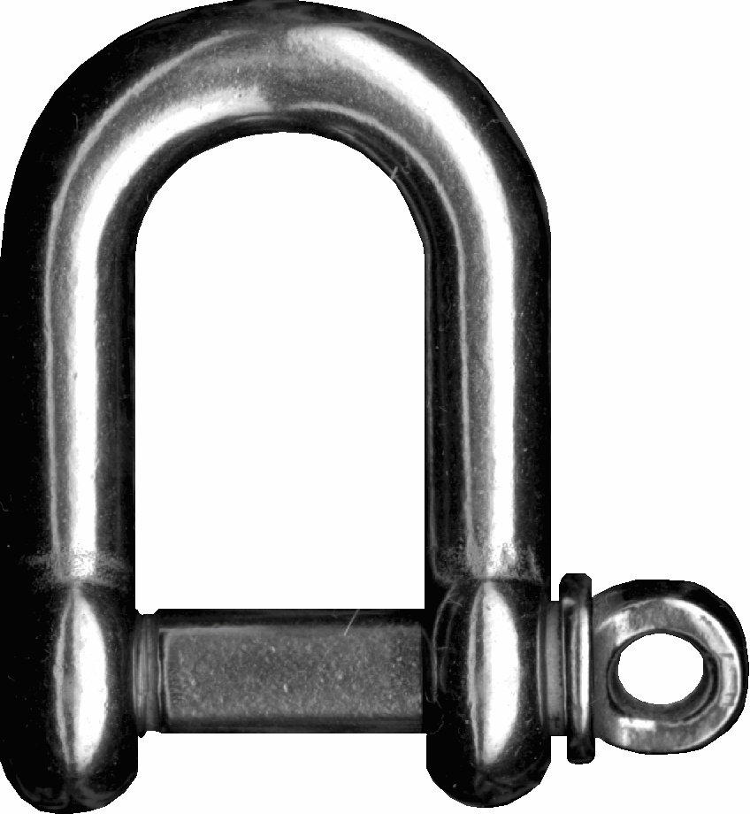 Other view of SHACKLE D S/S316 10MM