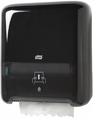 Other view of Hand Towel Roll Dispenser - Plastic - Black - 372 x 337 x 203 mm - 551008 - Matic® - Tork