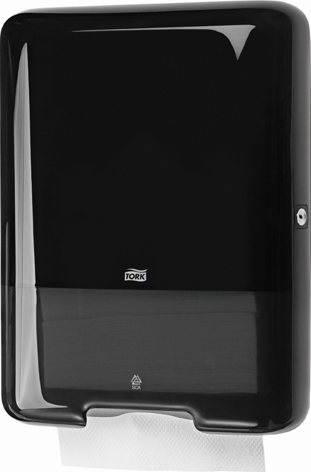 Other view of Zig Zag H3 Singlefold Hand Towel Dispenser - ABS - Black - 333 x 136 x 439 mm - 553008 - Tork