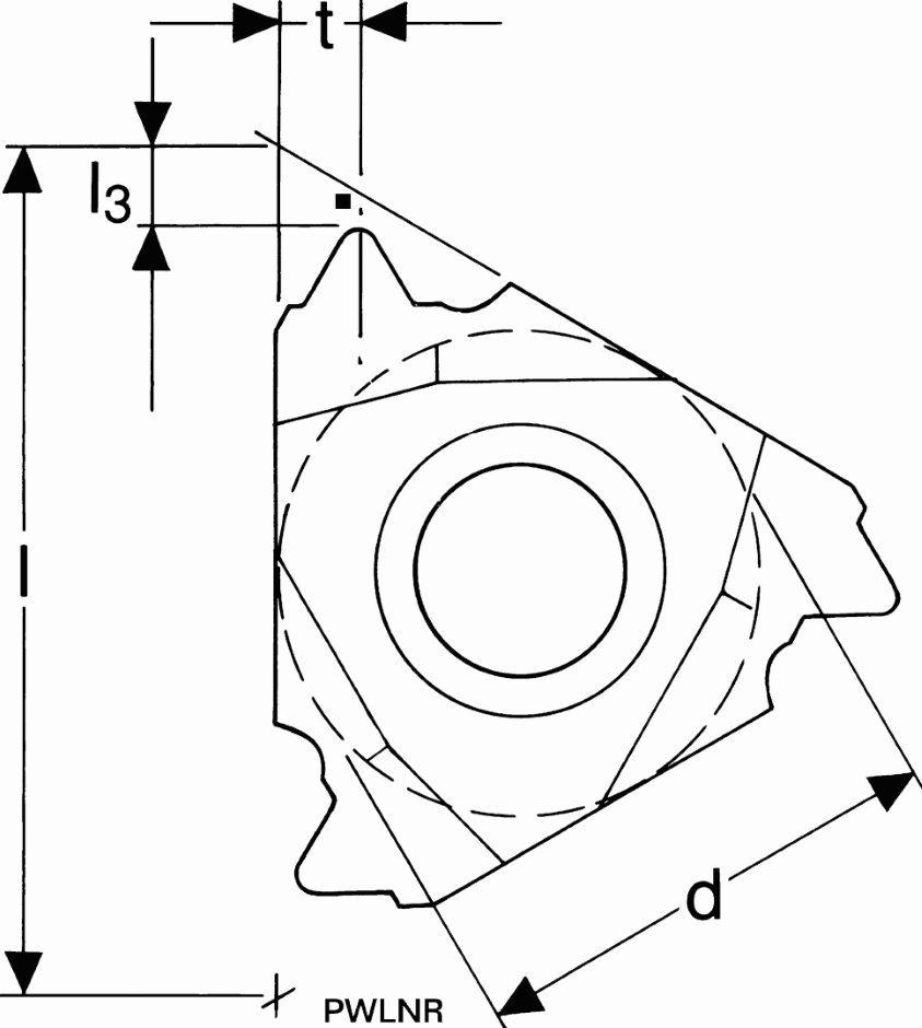 Other view of INSERT THREADING EXT 16ER AG55 CP500