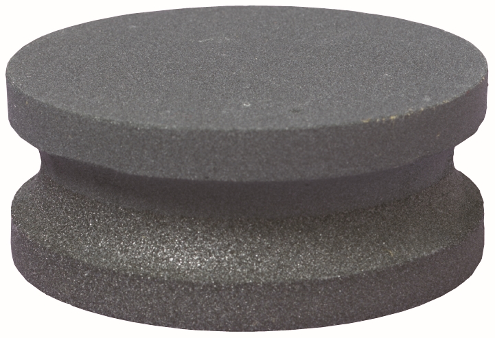 Other view of Combination Knife Stone - Round - Silicon Carbide - 100 x 38 mm - Coarse/Fine - 289 - Norton