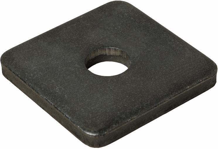 Other view of Square Washer - Steel - Hot Dip Galvanized - 65 x 65 x 5 x 24 mm - 1001132 - WASCA