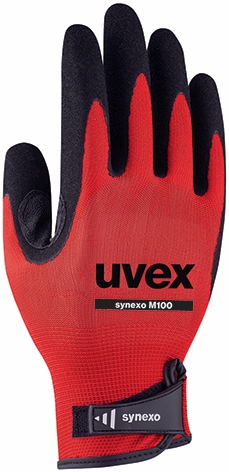 Other view of GLOVE SYNEXO UVEX M100 RED 60021 10