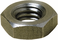 Other view of Lock Nut - Thin - Hex Head - Class 8 - Steel - Bright Galvanized - Metric Coarse - M12-1.75 mm - NL08GCM12 - Hobson