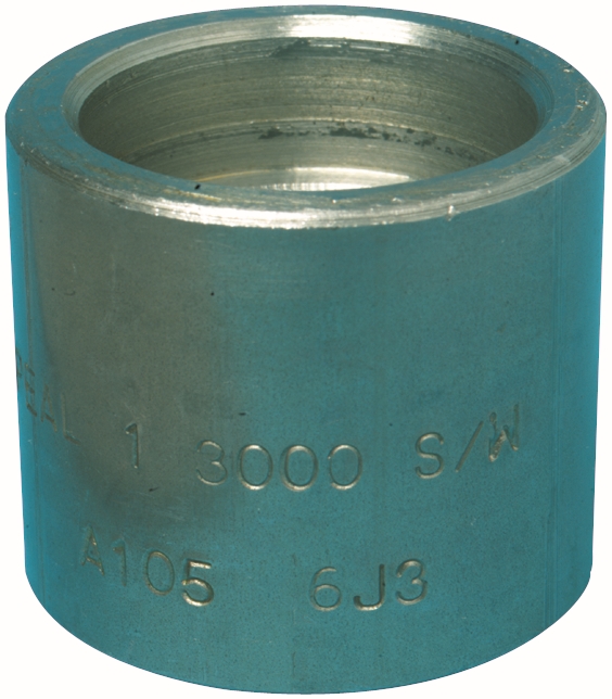 Other view of AAP Coupling Full - High Pressure - Carbon Steel - Screw - BSPT - Black - 3000LB - 3/8inch - PCP10B