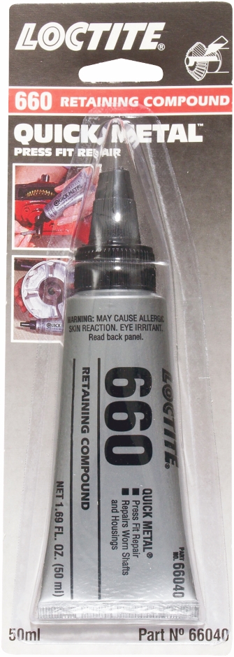 Other view of Loctite 660 - Retaining Compound - High Strength - Large Gap - 6ml