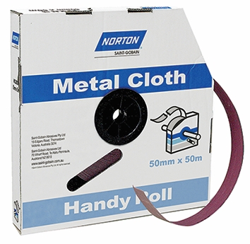 Other view of Handy Roll - Aluminium Oxide - J-Weight - Brown - 25 mm x 50 m - 320 Grit - K283 - Metalite - Norton