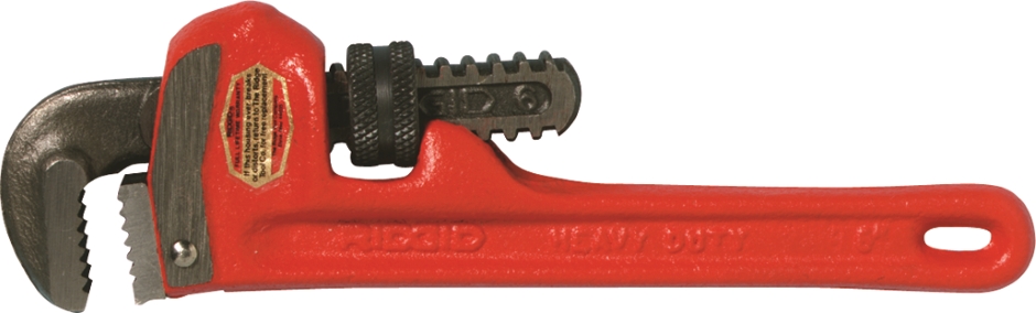 Other view of Straight Pipe Wrench - Heavy-Duty - 1-1/2" Jaw Capacity - 10" - Steel - 31010 - Ridgid