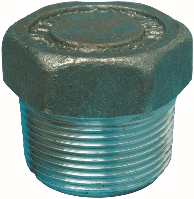 Other view of AAP Plug - Hexagonal Head - Screwed - H/P - BSPT - 3000lb - Black - 25Nb - 1inch - PP25B