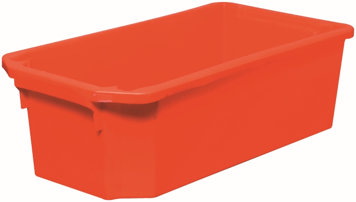 Other view of Tote Box - Polypropylene - Red - 530 mm x 280 mm x 175 mm - IH240-RED  - VISCOUNT