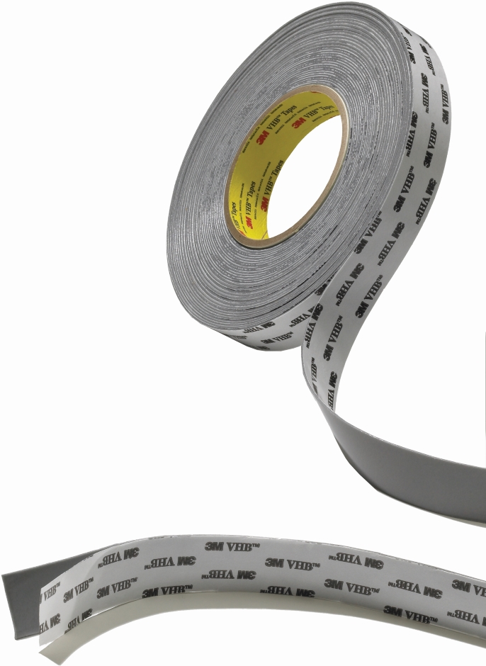 Other view of High Strength Bonding Foam Tape - Gray - Paper - Closed Cell Conformable Acrylic Foam - 12 mm x 32.9 m - RP45 - RP™ VHB™ - 3M™ - 15/Pack